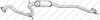 HONDA 18220SMGE01 Middle Silencer